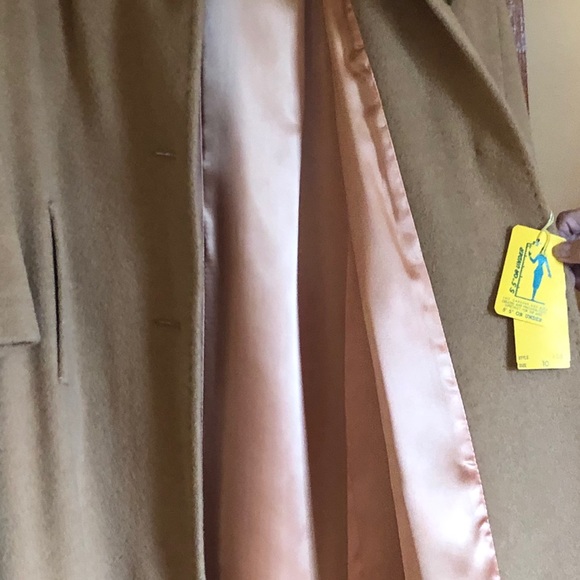 Women’s 100% camel hair long length coat - Picture 4 of 4